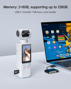 OZCT - 4K Ultra HD Handheld Gimbal Camera ©